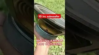 10 inc subwoofer