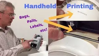 Inkjet Test Printing- BAGS, Pails, Labels, Handheld Inkjet REINER...