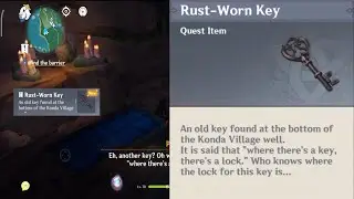 Key to open barrier genshin impact