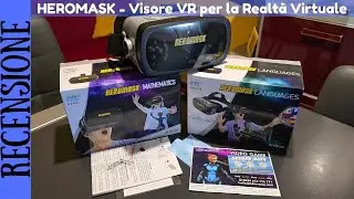 RECENSIONE - Heromask Visore VR per la realt&agrave; virtuale | Giochi educativi per bambini inclusi
