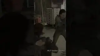 Last of us Part 2 - ellie thinks shes the master of close range combat #shorts
