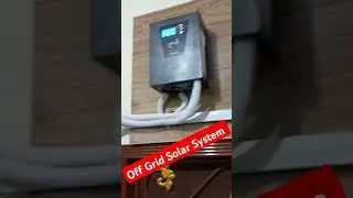 Off Grid Solar System installed in Kahuta #ytshorts #youtubeshorts #Solar #offgrid