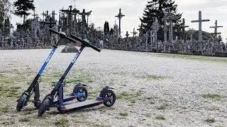 Ar įmanoma pasiekti Kryžių kalną elektriniais paspirtukais?