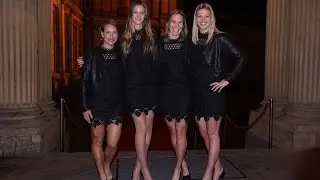 The Czech team at the Official Dinner