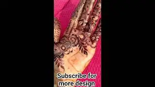 very beautiful front hand mehendi design 😍#shortvideo #reel#mehndidesign#art#viral@Tammu-henna
