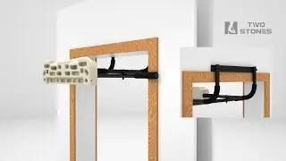 #hangboard for #rock #climbing Training with doorframe pull up bar, #boulderingtraining Fingerboard