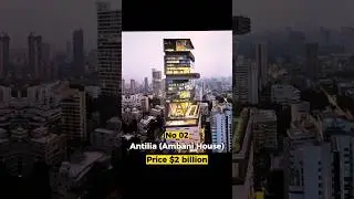 World's 10 Most Expensive Houses #top10 #shorts #expensive #houses