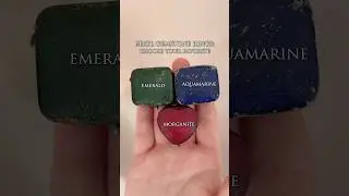 Beryl Gemstone Rings: Which ring would you choose? Emerald, Aquamarine, Morganite