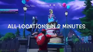 All 10 Birthday Cake Locations For Fortnite&rsquo;s 3rd Birthday