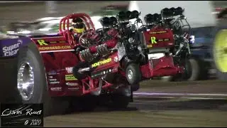 Tractor Pulls! Super Modified Tractors - 300 Raceway Farley Nationals - Session 2