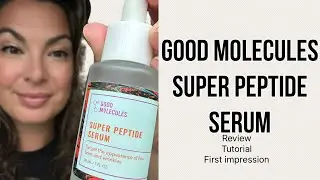 The Truth About Good Molecules Super Peptide Serum | Review & How to Use It