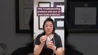 Troubleshooting problems with your JP drain (bulb problems)