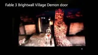 Fable 3 Brightwall Village Demon Door
