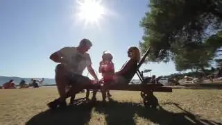 Plaža v resortu Adria