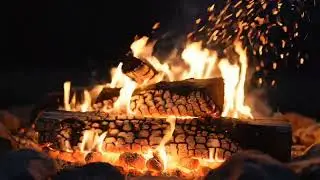 ASMR FIRE 🔥 1 Hour Relaxing Fire Sounds for Sleep, Study & Chill