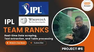 #6 Extract live data from Wikipedia | IPL DATA ANALYTICS PROJECT IN HINDI USING PYTHON 