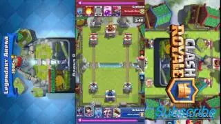 Legendary arena  ( Clash Royale) chip cycle deck