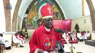 @Diocesedekolwezi : CHEMIN DE CROIX PUBLIC ET OFFICE DU VENDREDI SAINT PAR MGR Richard KAZADI