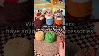 When crocheters have an inner core Accessories  #hicrochet #crochet&nbsp;#crochetkit&nbsp;#learntocrochet