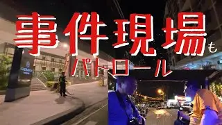 マニラジョージ　Patrolling crime scenes in Malate, Manila with まるハチ