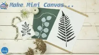 DIY Crafts | Make Mini Canvas | Kippers Hobby