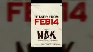 /NGK /teaser /february 14/Surya /Selvarghavan /Rakulpreeth singh /sai pallavi