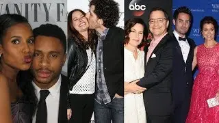 Scandal ... and their real life partners