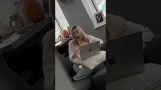 Scaring my girlfriend for 24 hours with this sound 😱 #couple #prank