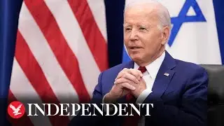 Biden departs for Israel as Gaza hospital hit by airstrike