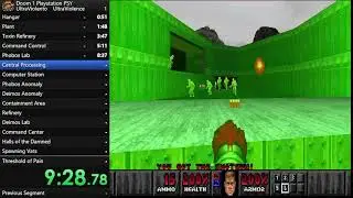 PSY Doom PlayStation 1 UV FULL GAME SPEEDRUNS  MONTAGE
