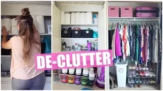 LIFE De-Clutter | Closet, Pantry, & More! 2018