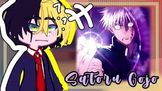 •|Mashle Magic React to Satoru Gojo|•// Jujutsu Kaisen// Gacha club 🇧🇷/🇺🇸