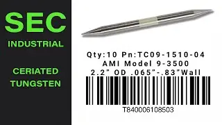 Intro to our 2% Ceriated Tungsten | SEC Industrial