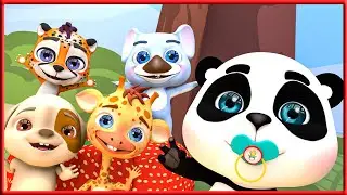 Los Cinco Monitos Saltarines - Canciones infantiles | Little Panda Doctor Espa&ntilde;ola #bebetiburon
