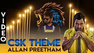 CSK BGM - Allan Preetham | MSD | Chennai Super Kings | #Shorts