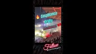 🔥 Casablanca Derby 2025 &ndash; Absolute Madness! 🇲🇦 Wydad vs Raja | Moroccan Football Passion Unleashed ⚽