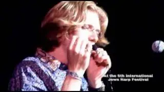 Neptune playing Danmoi at the 6th International Jew's Harp Festival, 2010.