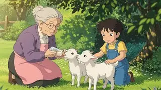 A Day in Tea Garden Village | Traditional Family Life  in Spring | Ghibli - Style Relaxing Video🍃
