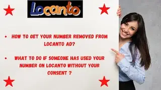 what to do if someone has posted your number on locanto| how to complain about fake locanto ad
