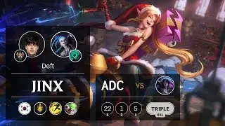 Jinx ADC vs Kai'Sa - KR Challenger Patch 9.23