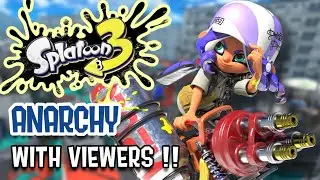 LIVE: anarchy battles and salmon run with viewers in splatoon 3 !! | Bup 64