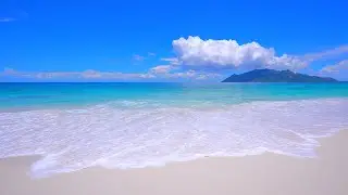 🏝 Seychelles (12 HOURS). Ocean waves 4K Ultra HD