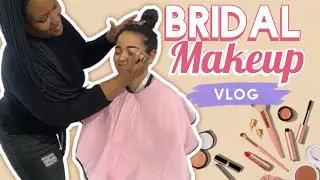 Bridal Makeup Vlog Chronicles / Travel with Me