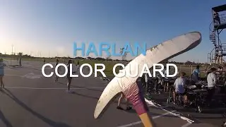 Harlan Color Guard - GoPro Practice