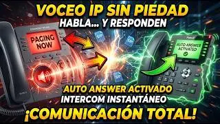 11 -📢Cómo Hacer Voceo con Teléfonos IP Grandstream/Fanvil: Guía Definitiva Paso a Paso