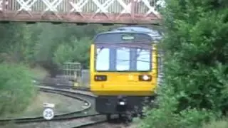 Trains at Oldham Mumps 29th August 2009