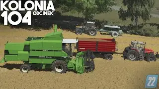 Żniwa na WIELKIM polu! [104] Podwórko Kolonisty 👩‍🌾▶ Map: KOLONIA