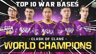 NOVA 毛豆 : Top 10 TH 13 War Bases from World Championship Clan Team NOVA 毛豆 and Elite Clans | TH13