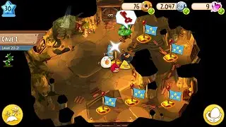 Pierwsza jaskinia w Angry birds epic (part1/2)