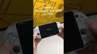 Unboxing a Playstation Vita 2000 in 2026 #console #unboxing #playstation